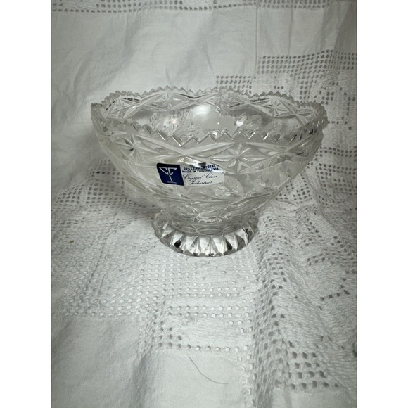 Crystal Clear Other - 6-inch vintage candy or dessert bowl produced by Crystal Clear Industries.
